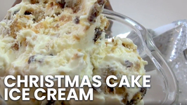 Christmas Cake Ice Cream - Christmas Recipe