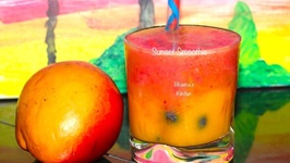 Sunset Smoothie - Mango Strawberry Slushes