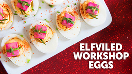 ELFviled Workshop Eggs - HOLIDAY DEVILED EGGS