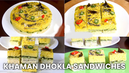 Khaman Dhokla Sandwiches In Cuckoo Electric 8-in-1 Multi Cooker / CMC-QSB501S