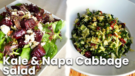 Kale & Napa Cabbage Salad  Roasted Beet Salad  Quick & Easy Healthy Recipes