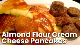 Almond Flour Cream Cheese Pancakes
