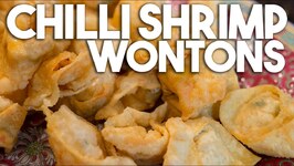 Chilli Shrimp And Paneer Wonton - 12 Days Of Christmas