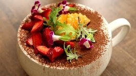 Strawberry Tiramisu-How To Make Tiramisu-The Bombay Chef-Varun Inamdar
