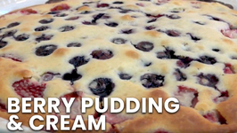 Berry Pudding And Cream