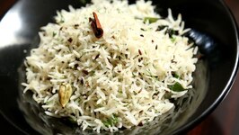 Restaurant Style Jeera Rice Recipe - Flavoured Cumin Rice - Ruchis Kitchen