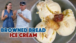 Brown Bread Ice Cream Recipe