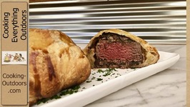 Individual Sized Beef Wellingtons On The Grill