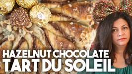 Chocolate Hazelnut Tart du Soleil - Easy 4 ingredient