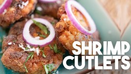 Shrimp Or Prawn Cutlets - Goan Style Dangar