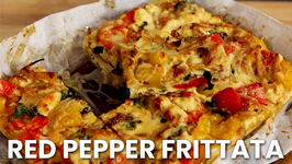 The Lighter Option: Red Pepper Frittata