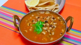 No Oil Curry Making / Black Eyed Peas Curry