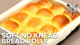 Soft No Knead Bread Rolls / Easy Bread Recipe / No Stand Mixer