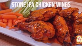 Stone Brewery IPA Chicken Wings / Slow N Sear Kamado Grill
