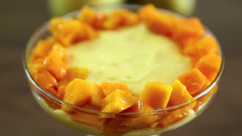 Eggless Mango Mousse - Eggless Recipe - Homemade Dessert Recipe In Marathi By Sonali