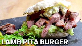 Lamb Pita Burger