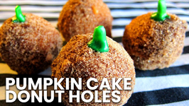 How To Make Pumpkin Cake Donut Holes