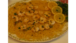 Seaside Shrimp Scampi with Angel Hair Pasta