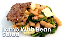 Lamb With Bean Salad