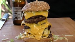 Octo-Mac Cheeseburger aka The Corporate Giant Burger