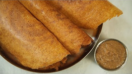 Mixed Dal Dosa Recipe  Paryushan Recipes  Teen Dal Dosa  Mixed Lentil Crepes  Ruchi Bharan
