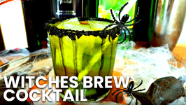 Halloween Recipe-Witches Brew Cocktail