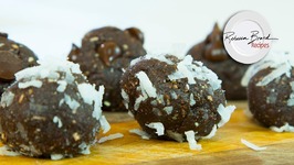 Chocolate Energy Balls Protein Balls - Vegan, No Gluten, No Dairy, No Sugar