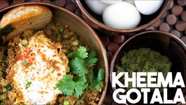 Kheema Gotala - Indian Street Style Ground Meat And Eggs