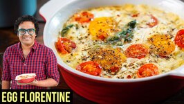 Women's Day Special - Eggs Florentine Recipe / How to make Baked Eggs in Microwave / Varun Inamdar