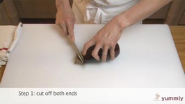 Tips To Peel And Cut An Eggplant