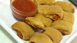Veg. Pizza Rolls or Pockets by Chef Dhruv - Kid's Cooking
