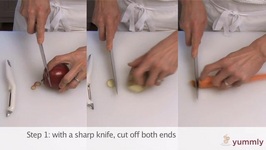 Tips To Peel Vegetables & Fruits