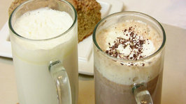 White Hot Chocolate and Spiced Hot Chocolate