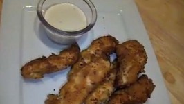 Low Carb Fried Chicken Fingers