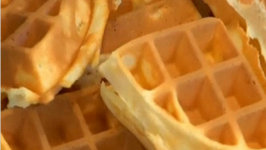 Sour Cream Breakfast Waffles