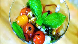 Salad Caprese - Martini Style