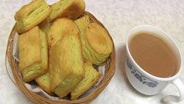 Homemade Puff Pastry - Pate Feuilletee - Khari Biscuit