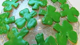 Betty's Shamrock Shortbread Cookies -- St. Patrick's Day