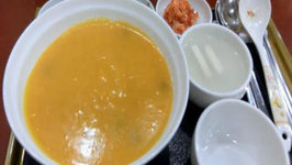 Pumpkin Porridge (Hobakjuk) Life in Korea Series (Korean Rice Porridge)