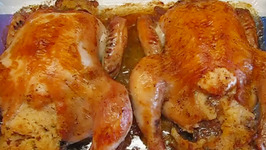 Baked Cornish Hens With Pecan-Sage Stuffing