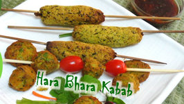 Hara Bhara Kabab- Indian Green Falafel Recipe by Bhavna