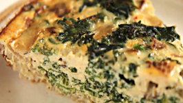 Kale And Quinoa Crustless Quiche: Healthy