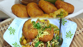 Chole Tikki Chaat- Indian Street Food/Snacks Collaboration