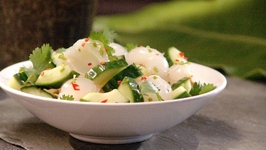 Lychee Cucumber Salad