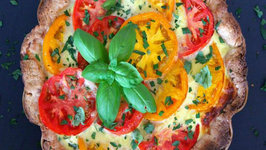 Herbed Quiche with Heirloom Tomatoes