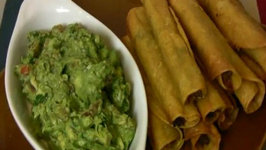 Super Bowl Recipe: Shredded Beef, Chile & Cheese Taquitos Baked & Fried