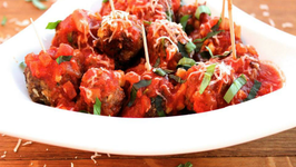 Mini Spicy Ricotta Meatballs