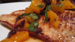 Grilled Mandarin Orange Pork Chops with Citrus Relish