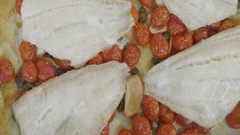 Baked Fish Fillets with Tomatoes