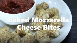Baked Mozzarella Cheese Bites